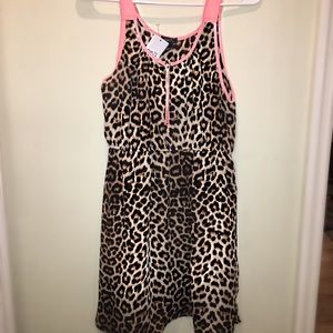 Cheetah print dress NWT